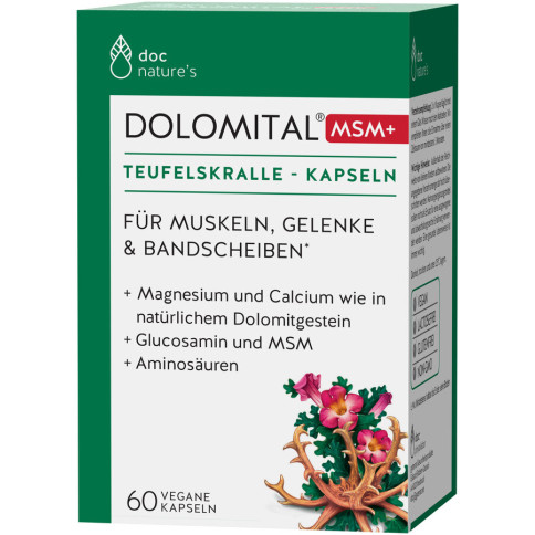 DOLOMITAL® MSM+ Kaps konv docnatur von doc nature’s | veg...