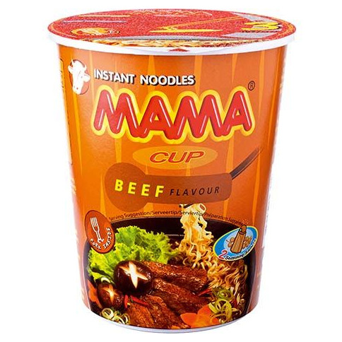 MAMA Instantnudeln Rindfleisch Becher 70 g