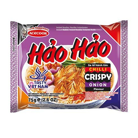 ACECOOK Instantnudeln Chili Knusprige Zwiebel HH 75 g