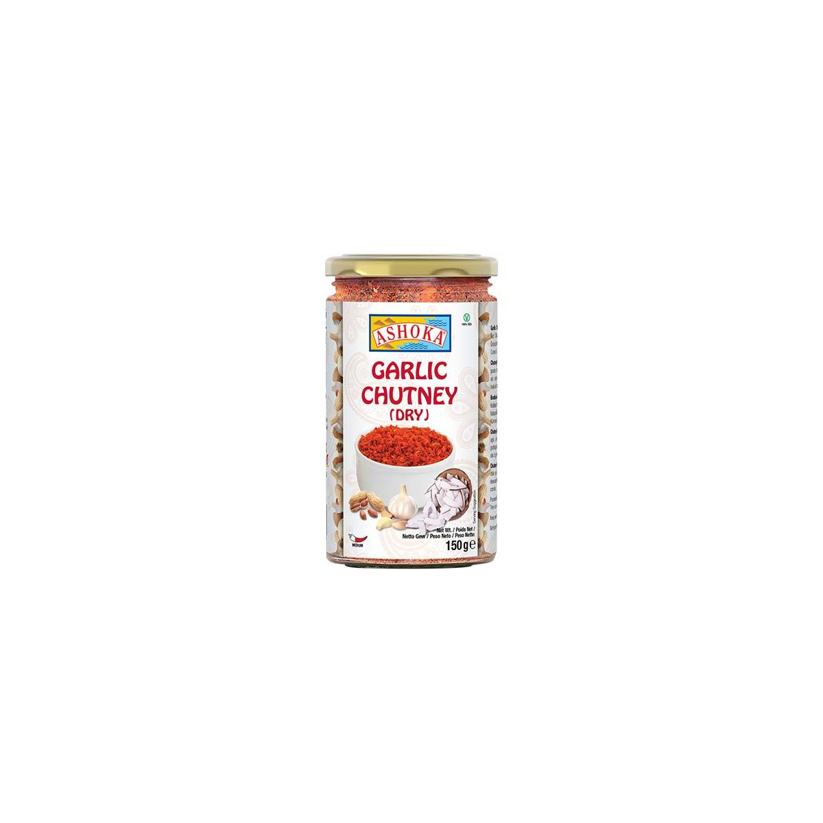 ASHOKA Chutney Knoblauch Trocken 150 g