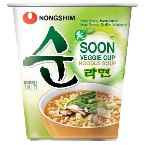 NONGSHIM Instantnudeln Soon Veggie Becher 67 g