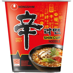 NONGSHIM Instantnudeln Shin Becher ES/IT/SE/NO 68 g