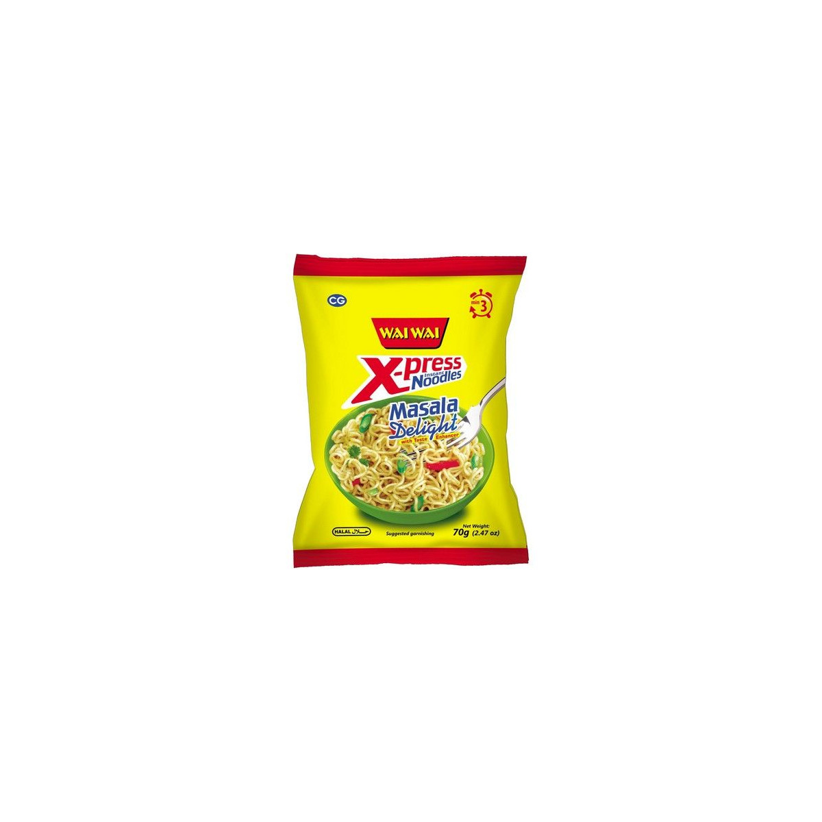 WAI WAI Instantnudeln Masala Delight 70 g