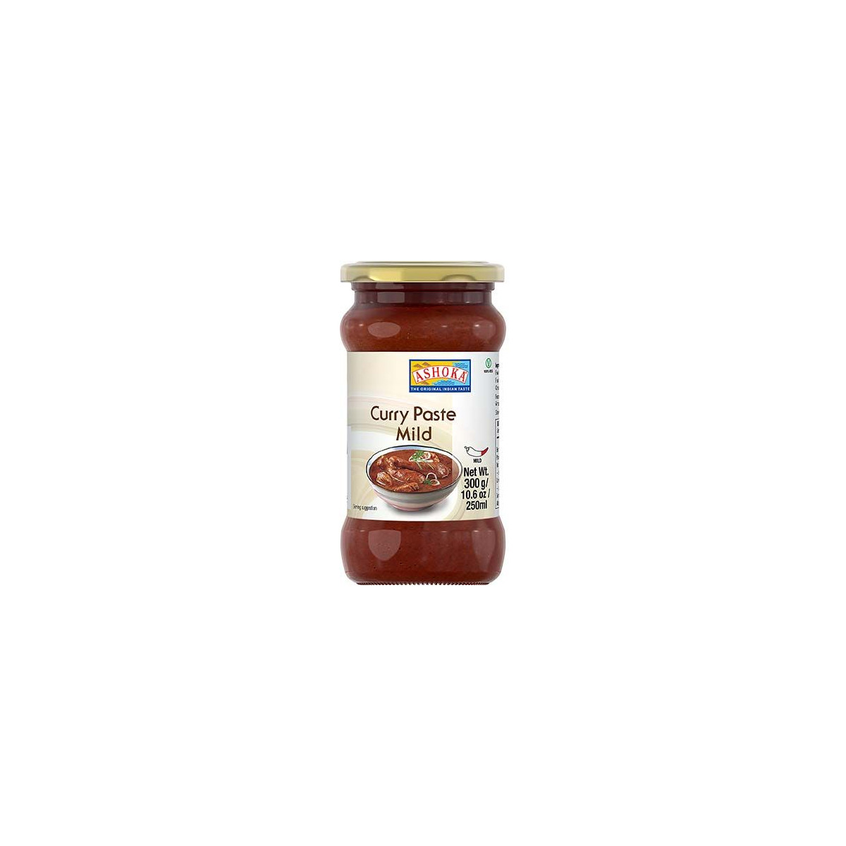 ASHOKA Currypaste Mild 300 g
