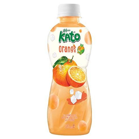KATO Orangensaft mit Nata De Coco 320 ml