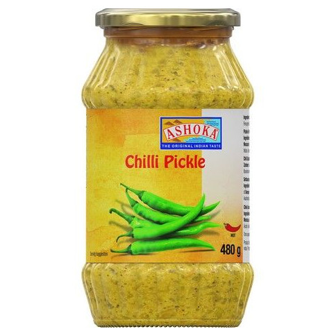 ASHOKA Chili Eingelegt 480 g