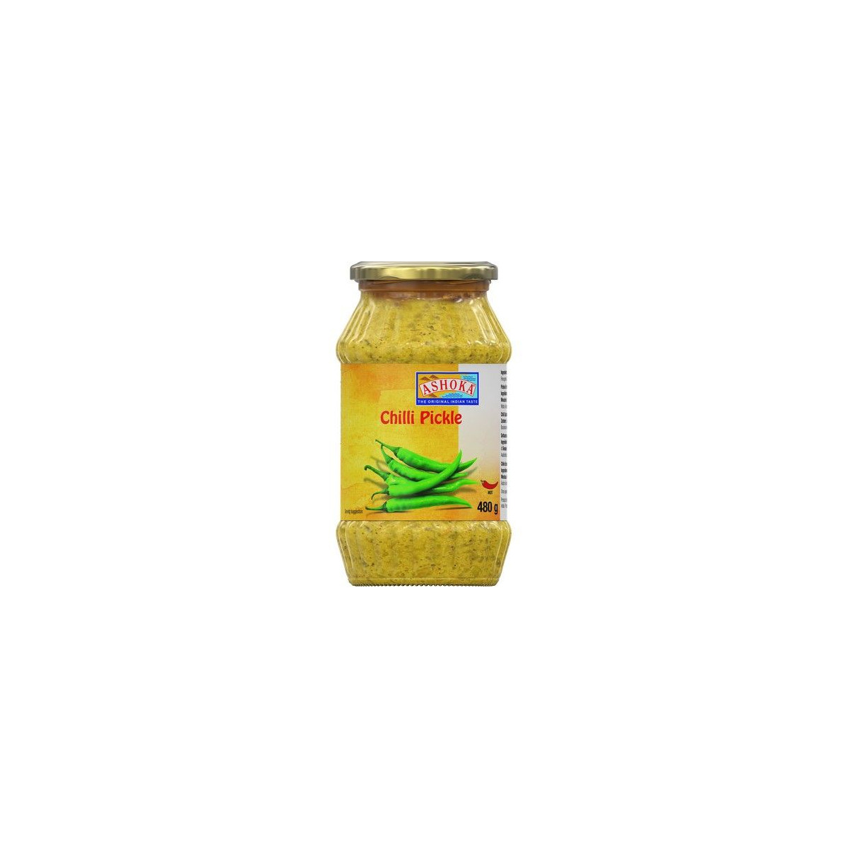 ASHOKA Chili Eingelegt 480 g