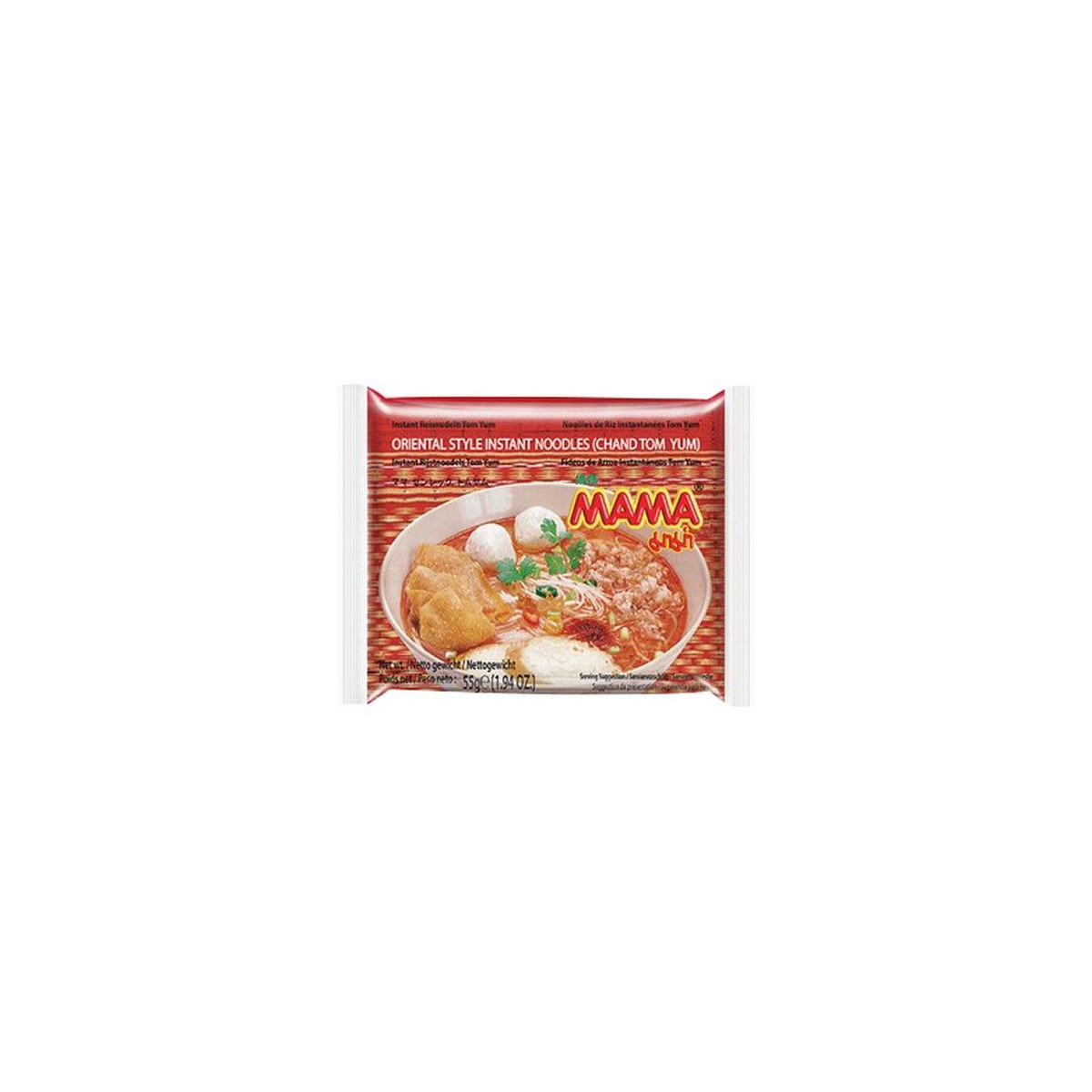 MAMA Instantreisnud. Garnelen Creamy Tom Yum 55 g