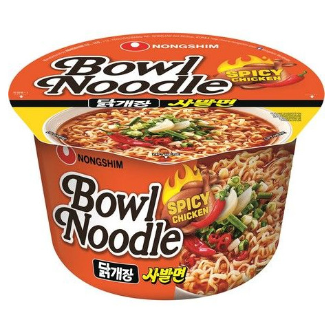 NONGSHIM Instantnudeln Hühnchen Scharf Schüssel 100 g