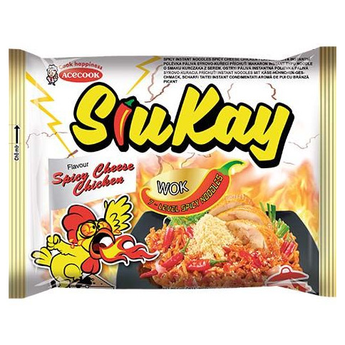 ACECOOK Instantnudeln Spicy Cheese Chicken SK 127 g