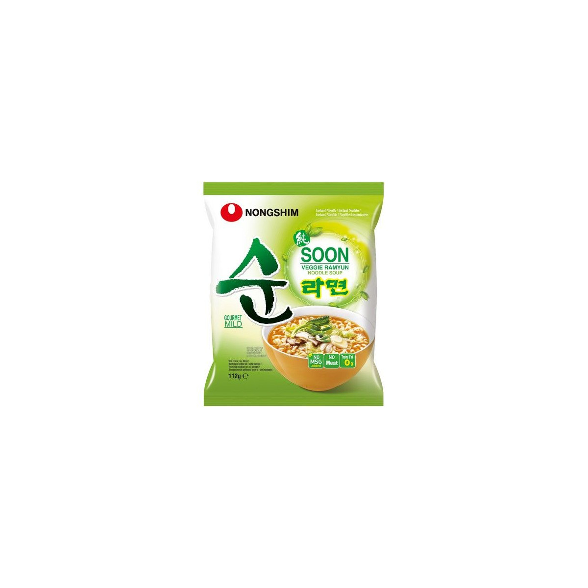 NONGSHIM Instantnudeln Soon Veggie Ramyun 112 g