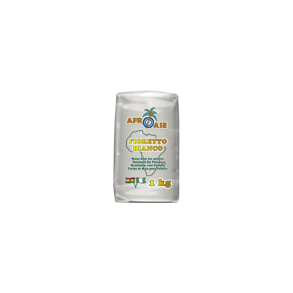 AFROASE Maismehl Weiß Fioretto 1 kg