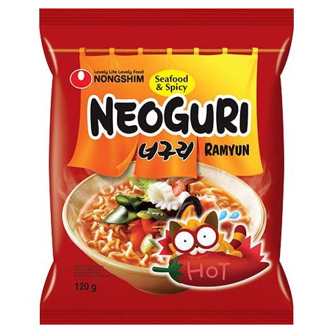 NONGSHIM Instantnudeln Neoguri Ramyun Scharf 120 g
