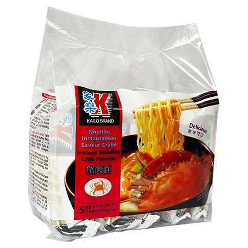 KAILO Instantnudeln Krebs 5er-Pack 85 g