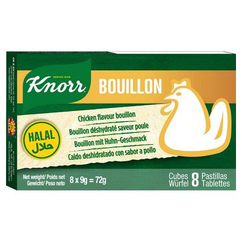 KNORR Brühwürfel Huhn 72 g