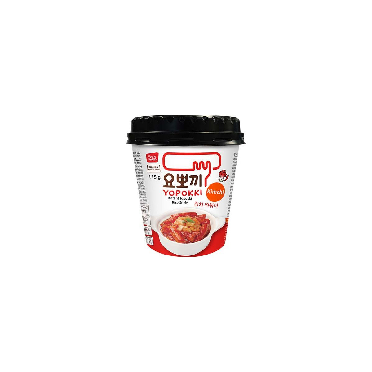 YOPOKKI Instant Topokki Kimchi 115 g