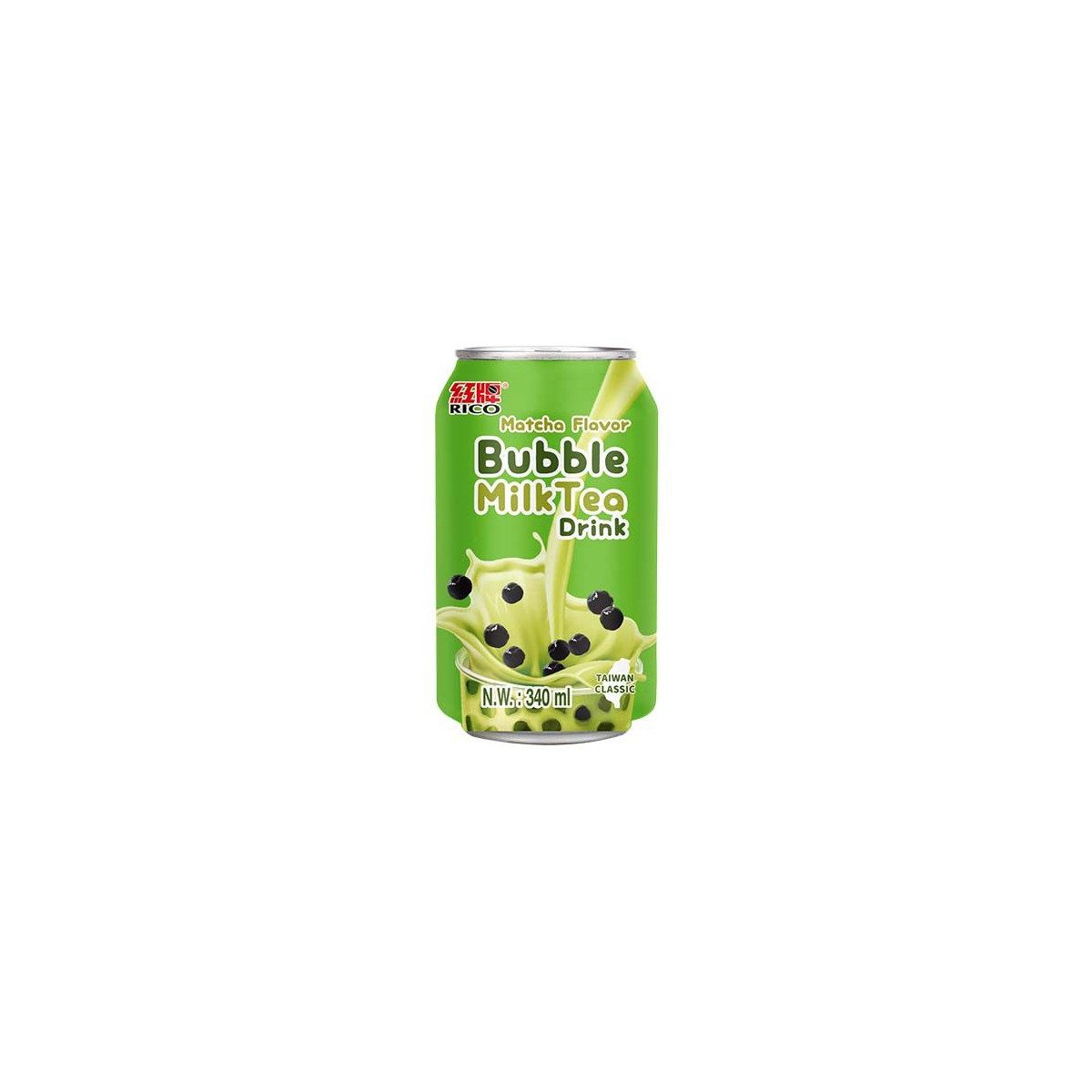 RICO Bubble Milk Tea-Getränk Matcha 340 ml