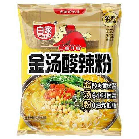 BAIJIA Instantnudeln Sour Soup 102 g