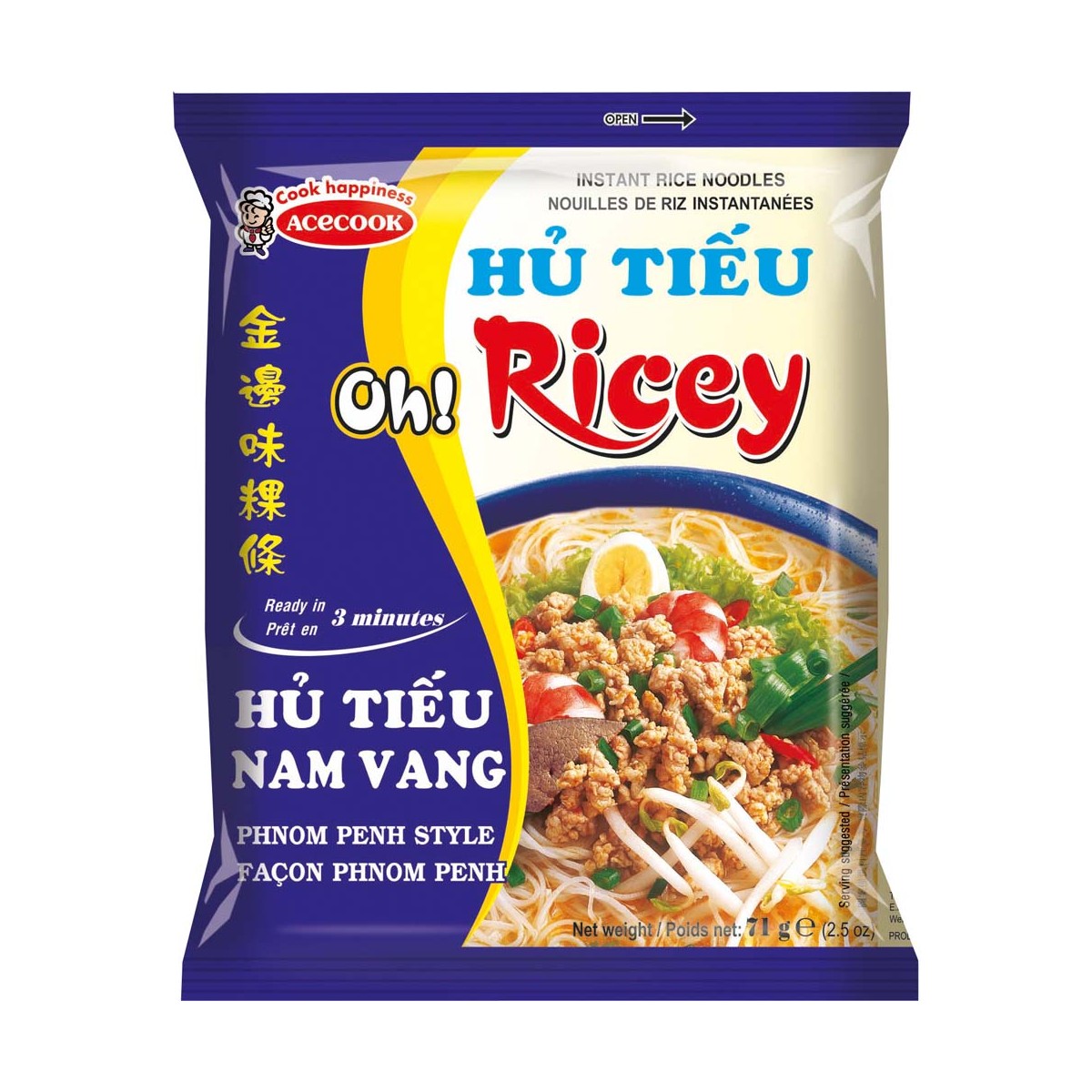 OR Instant Reisnudeln Nam Vang ACECOOK Nudeln & Instantprodukte online günstig kaufen im Shop für B2B Kunden
