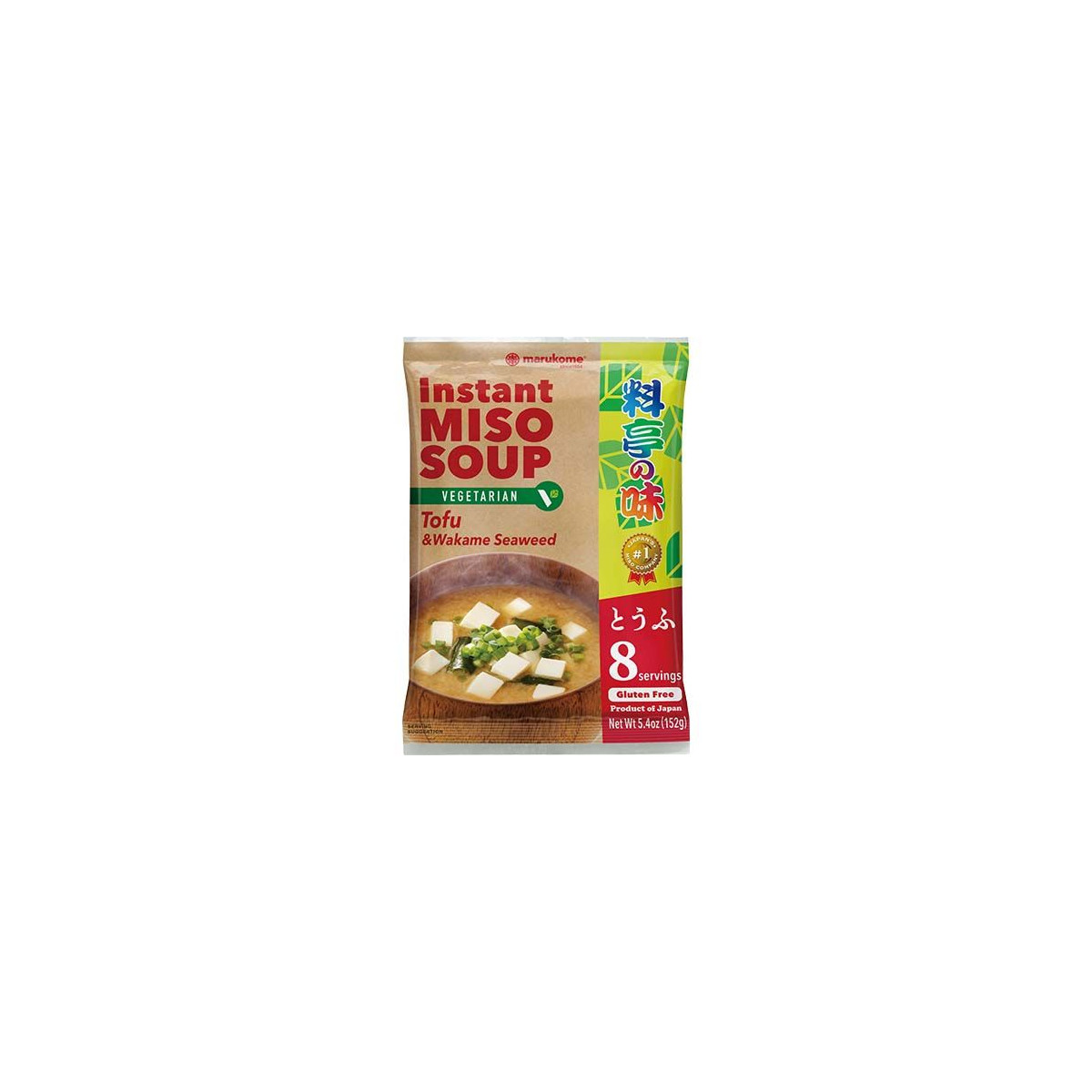 MARUKOME Miso-Suppe Tofu & Wakame 152 g