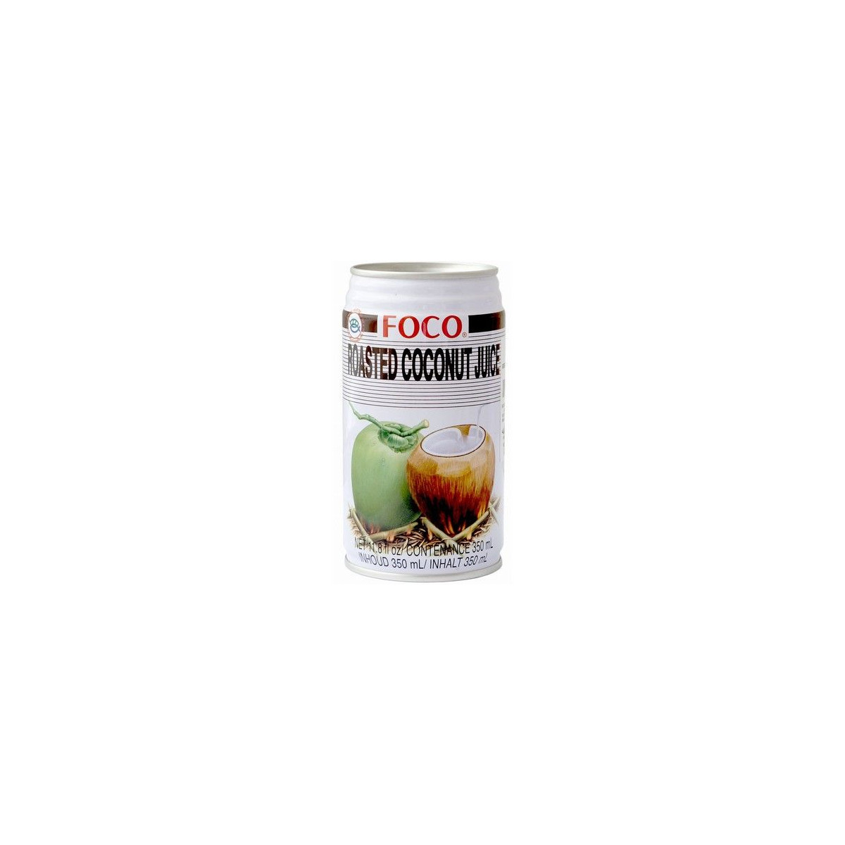 FOCO Geröstete Kokosnuss-Getränk 350 ml