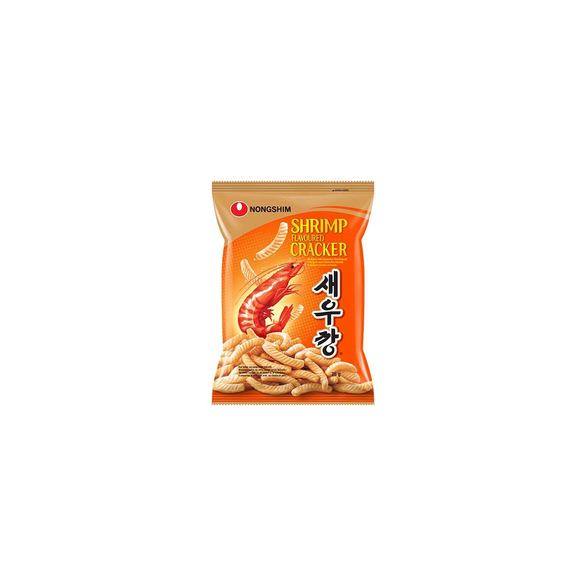 NONGSHIM Kräcker mit Garnelen-Geschmack 75 g