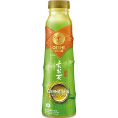 OISHI Grüner Tee Getränk Genmaicha ohne Zucker 400 ml
