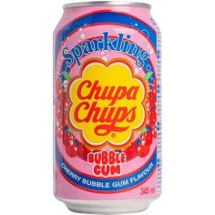 CHUPA CHUPS Chupa Chups Sparkling Cherry Bubble Gum 345 ml