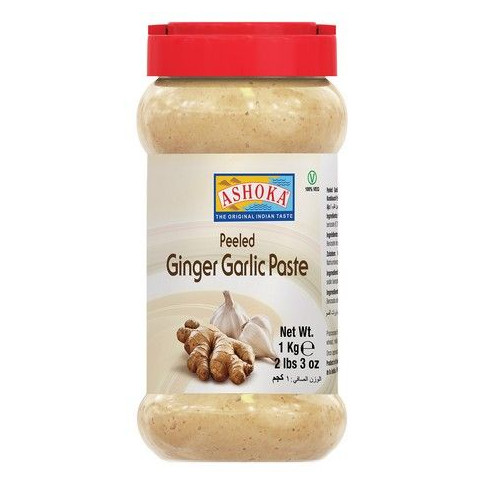 ASHOKA Geschälter Ingwer-Knoblauch-Paste 1 kg