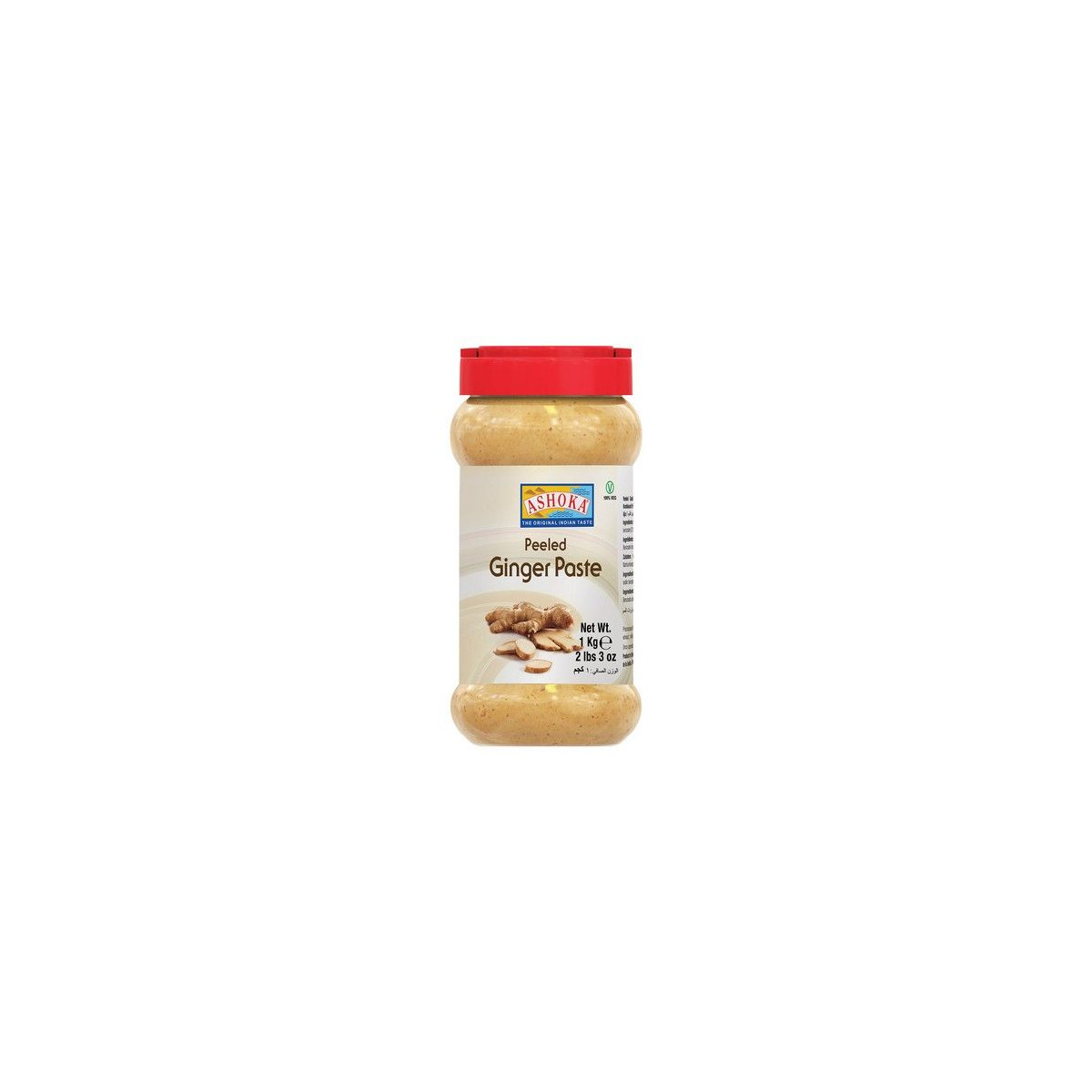 ASHOKA Ingwerpaste Geschälter Ingwer 1 kg