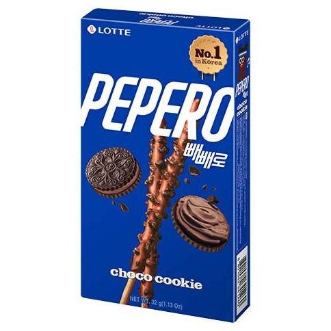 LOTTE PEPERO Pepero Keksstangen Choco Cookie 32 g