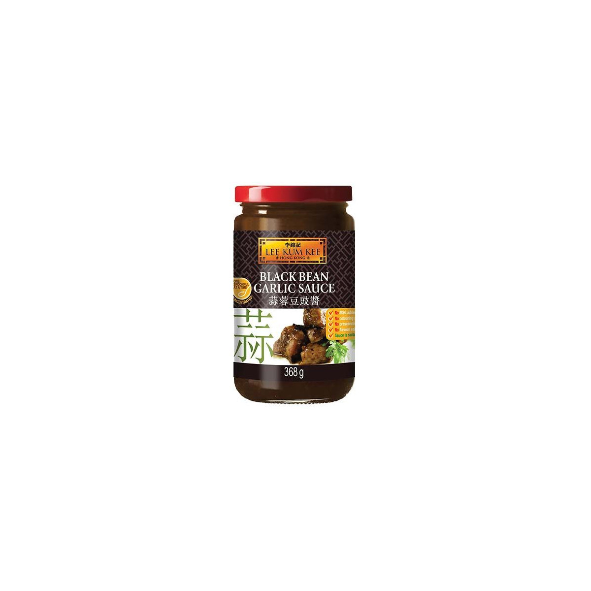 LKK Schwarze Bohnen-Knoblauchsoße 368 g