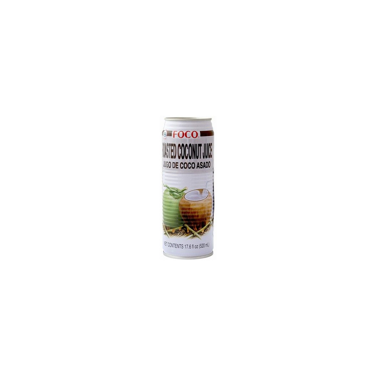 FOCO Geröstete Kokosnuss-Getränk 520 ml
