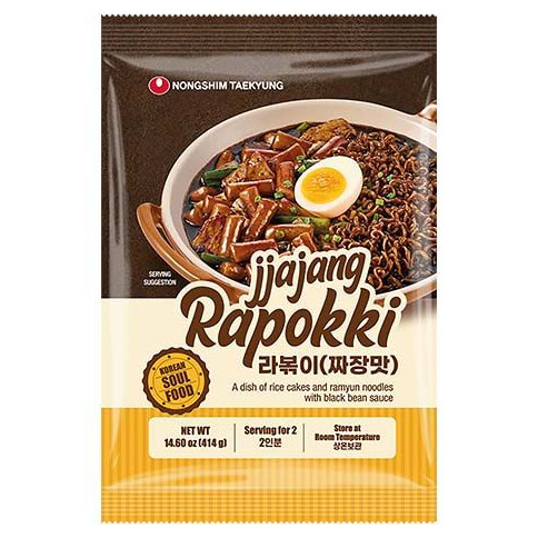 NONGSHIM TAEKYUNG Topokki mit Ramyun Jjajang Rapokki 414 g