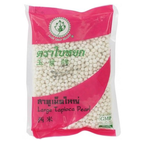 JADE LEAF BRAND Tapiokaperlen Weiß Groß 400 g