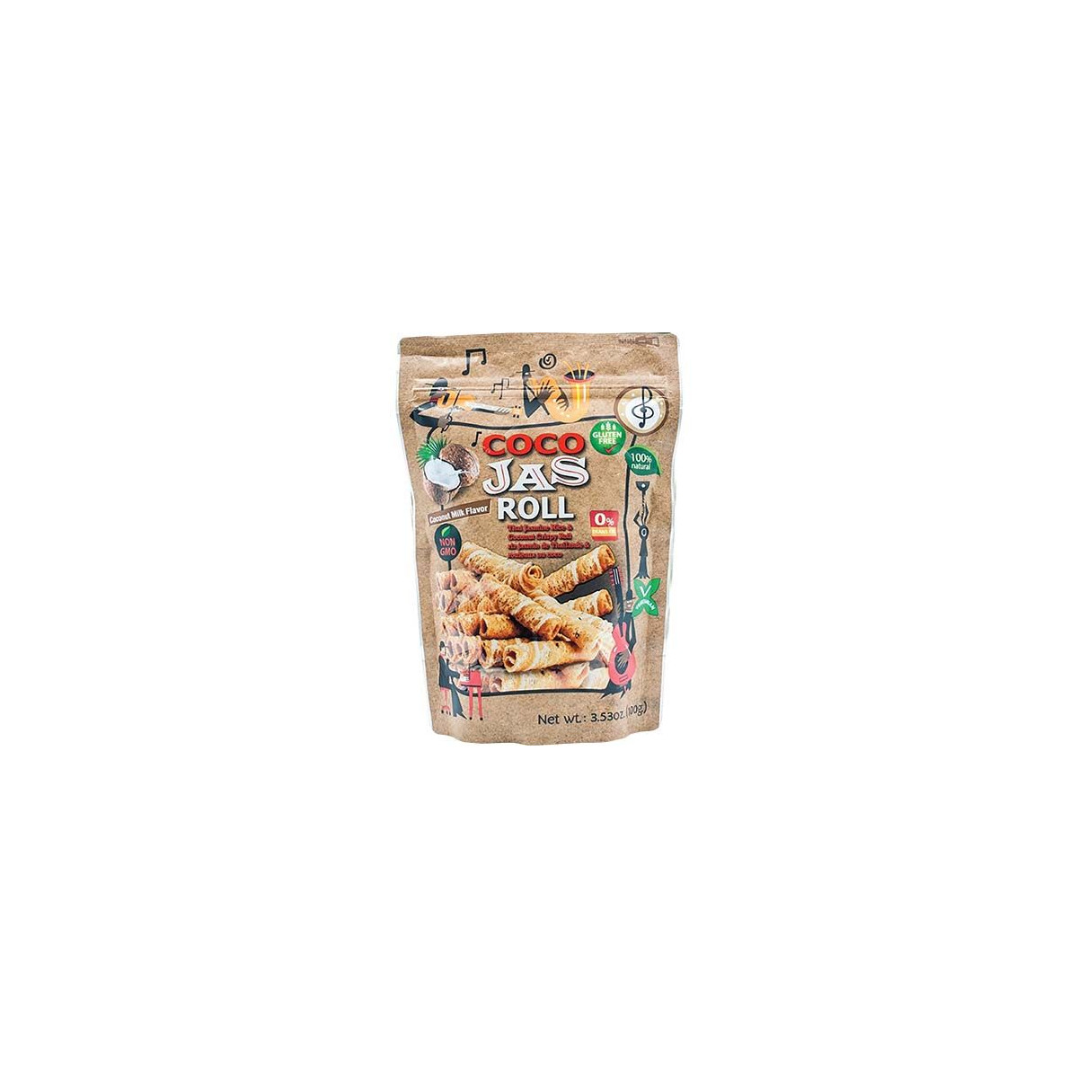 COCO JAS Reisröllchen Kokosmilch 100 g