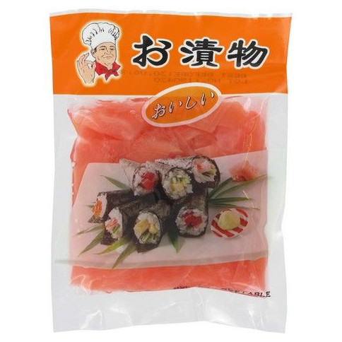 LV ZHENG FOOD Ingwerscheiben Eingelegt Rot 150 g