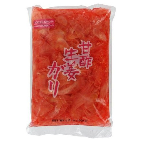 LV ZHENG FOOD Ingwerscheiben Eingelegt Rot 1.5 kg
