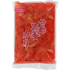 LV ZHENG FOOD Ingwerscheiben Eingelegt Rot 1.5 kg