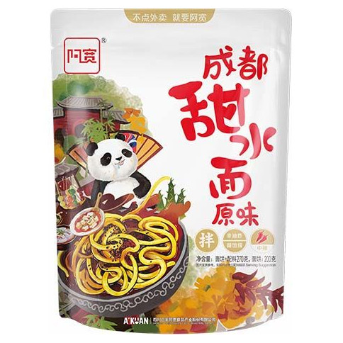 BAIJIA Bandnudeln Sweet & Spicy 270 g