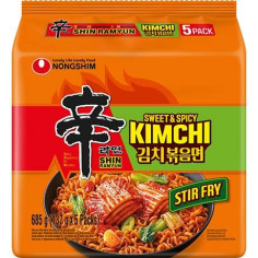 NONGSHIM Instantn. Shin Ramyun Kimchi Stir-Fry 5x 137 g