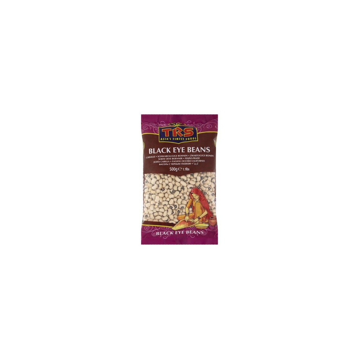 TRS Schwarzaugenbohnen 500 g