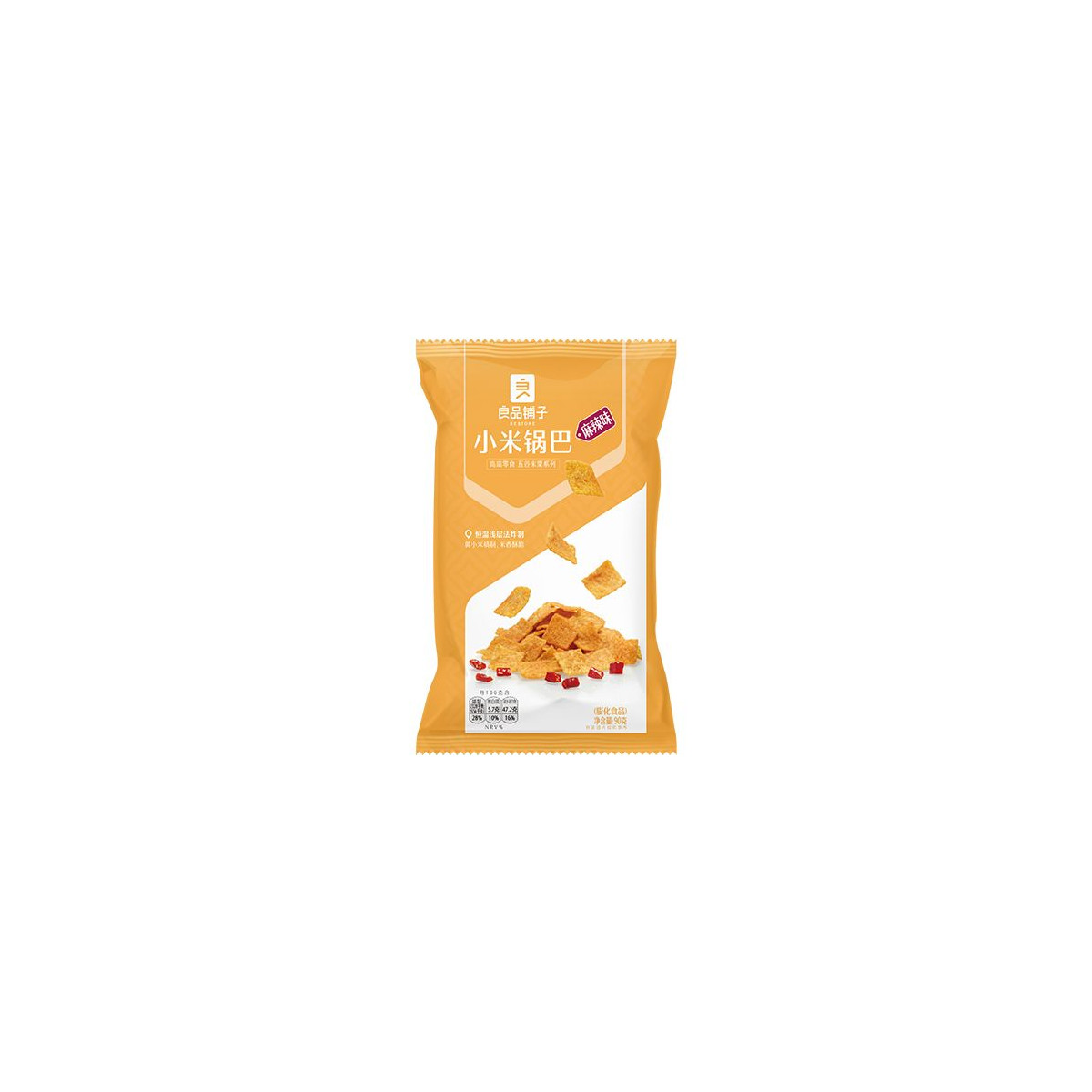 BESTORE Hirsechips Hot & Spicy 90 g