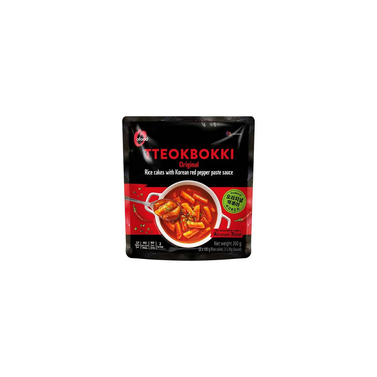 O'FOOD Topokki Original 260 g