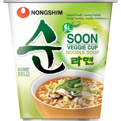 Instant Cup Nudel Suppe Soon Veggie NONGSHIM Nudeln & Instantprodukte online günstig kaufen im Shop für B2B Kunden