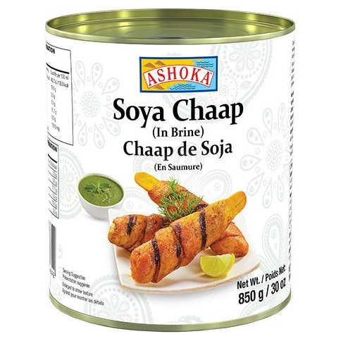 ASHOKA Soja Chaap in Salzlake 850 g