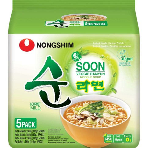 Instant Nudeln Soon Veggie NONGSHIM Nudeln & Instantprodukte online günstig kaufen im Shop für B2B Kunden