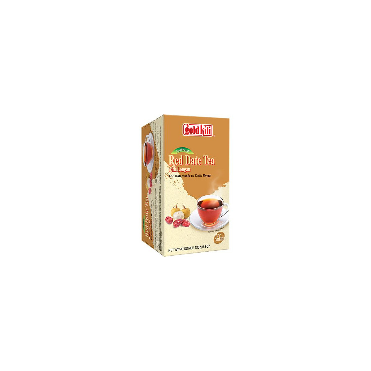 GOLD KILI Roter Datteltee mit Longan 18 g
