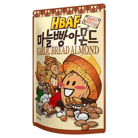 HBAF Mandel mit Knoblauchbrot-Geschmack 120 g