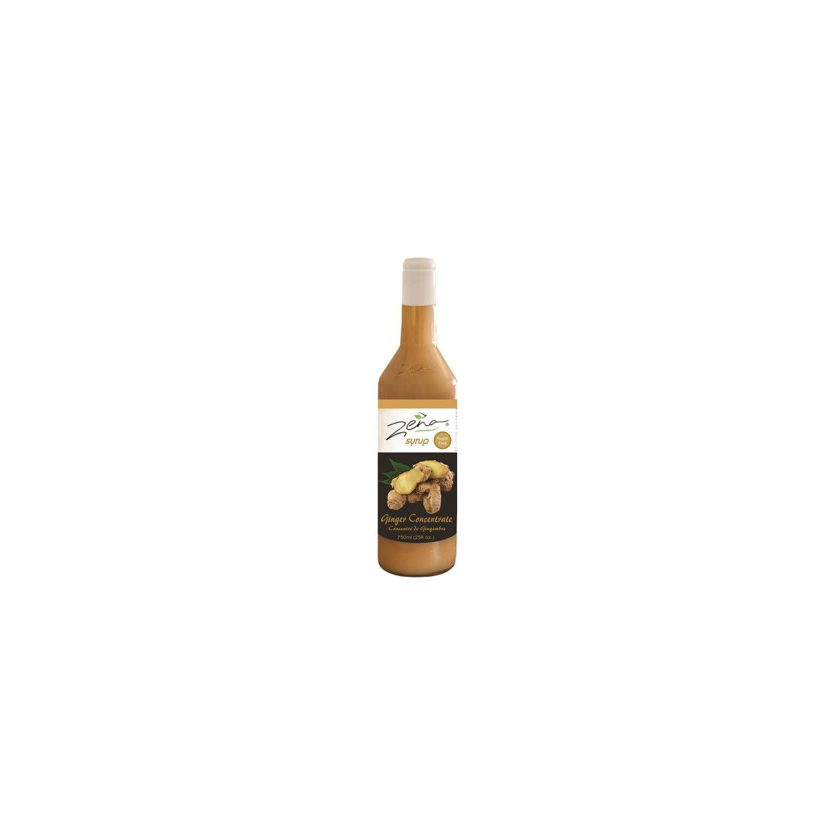 ZENA Ingwer-Sirup ohne Zucker 750 ml